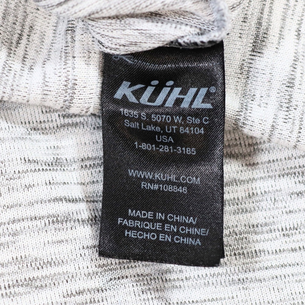 KUHL Vara Women's Small Gray Hoodie Raglan Sleeve Thumbholes Hiking Outdoor - Picture 9 of 10